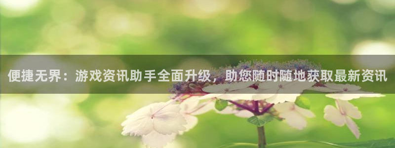 天美娱乐官方平台：便捷无界：游戏资讯助手全面升级，助您随时随